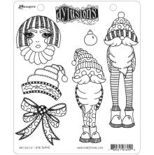 Dylusions Cling Stamps 8.5X7 - Any Old Elf