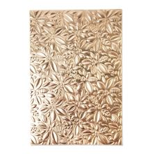 Sizzix 3-D Textured Impressions Embossing Folder - Holly