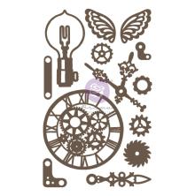 Prima Laser Cut Chipboard 13/Pkg - Beautiful Gears