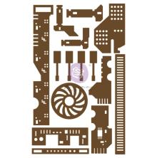 Prima Laser Cut Chipboard 15/Pkg - All The Parts