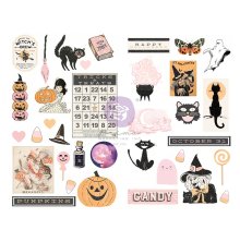 Prima Chipboard Stickers 35/Pkg - Thirty-One By Frank Garcia