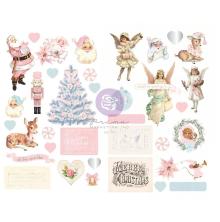 Prima Chipboard Stickers 37/Pkg - Christmas Sparkle By Frank Garcia