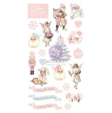 Prima Puffy Stickers 22/Pkg - Christmas Sparkle By Frank Garcia