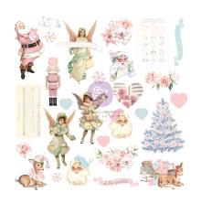 Prima Cardstock Ephemera 28/Pkg - Christmas Sparkle By Frank Garcia 1