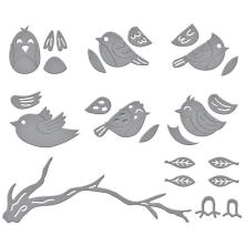 Spellbinders Dies By Vicky Papaioannou - Sweet Birds On A Branch