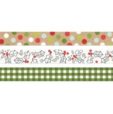 Simple Stories Washi Tape 3/Pkg - Make It Merry UTGENDE