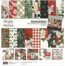 Simple Stories Collection Kit 12X12 - SV Rustic Christmas UTGÅENDE