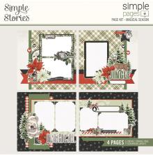 Simple Stories Simple Page Kit - SV Rustic Christmas Magical Season UTGENDE