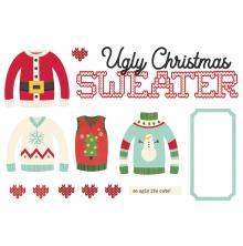 Simple Stories Simple Page Pieces - Ugly Christmas Sweater