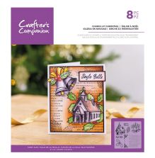 Crafters Companion Clear Acrylic Stamp - Church at Christmas