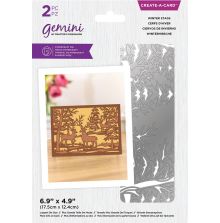 Gemini Create-a-Card - Winter Stags