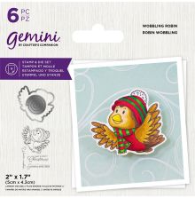 Gemini Stamp &amp; Die - Wobbling Robin