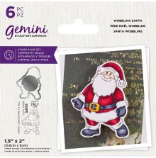 Gemini Stamp &amp; Die - Wobbling Santa