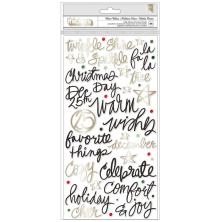 Vicki Boutin Warm Wishes Thickers Stickers - Warm Wishes Phrases UTGENDE