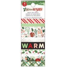 Vicki Boutin Washi Tape 8/Pkg - Warm Wishes UTGENDE