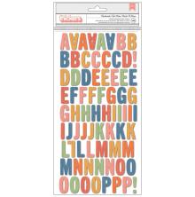 Paige Evans Bungalow Lane Thickers Stickers - Handmade Alphabet