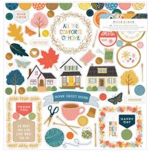 Paige Evans Chipboard Stickers 12X12 - Bungalow Lane