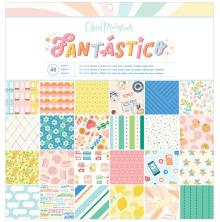 American Crafts Obed Marshall Single-Sided Paper Pad 12X12 - Fantastico