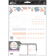 Me &amp; My Big Ideas BIG Fill Paper - Florals Wellness