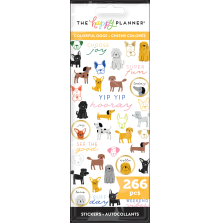 Me &amp; My Big Ideas Stickers 266/Pkg - Colorful Dogs