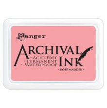 Ranger Archival Ink Pad - Rose Madder