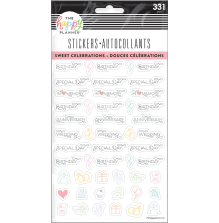 Me &amp; My Big Ideas Stickers 5 Sheets - Sweet Celebrations