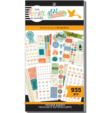 Me &amp; My Big Ideas Happy Planner Stickers Value Pack - Life Is Sweet Marabou Desi