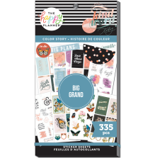 Me &amp; My Big Ideas Happy Planner Stickers Value Pack - BIG Color Story 335