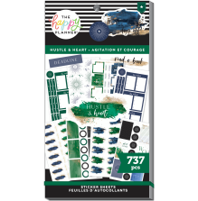 Me &amp; My Big Ideas Happy Planner Stickers Value Pack - Hustle &amp; Heart 737