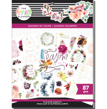 Me & My Big Ideas Happy Planner Large Stickers Value Pack - Seasons of Color 87
