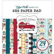 Echo Park Double-Sided Paper Pad 6X6 - Farmers Market