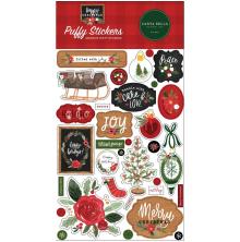 Carta Bella Puffy Stickers - Happy Christmas