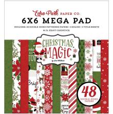 Echo Park Double-Sided Mega Paper Pad 6X6 - Christmas Magic