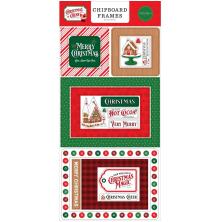 Carta Bella Christmas Cheer Chipboard 6X13 - Frames