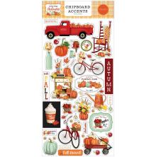 Carta Bella Welcome Autumn Chipboard 6X13 - Accents