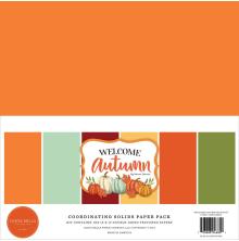 Carta Bella Solid Cardstock 12X12 6/Pkg - Welcome Autumn