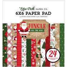 Echo Park Double-Sided Paper Pad 6X6 - Jingle All The Way
