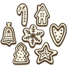 Tim Holtz Sizzix Thinlits Dies - Christmas Cookies 665566