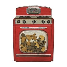 Tim Holtz Sizzix Thinlits Dies - Retro Oven 665586