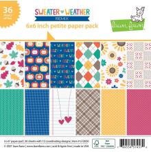 Lawn Fawn Petite Paper Pack 6X6 - Sweater Weather Remix