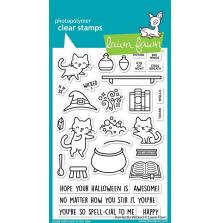 Lawn Fawn Clear Stamps 4X6 - Purrfectly Wicked LF2664