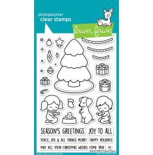 Lawn Fawn Clear Stamps 4X6 - Joy To All LF2668