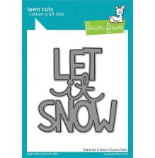 Lawn Fawn Dies - Giant Let It Snow LF2695