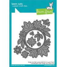 Lawn Fawn Dies - Magic Iris Fall Leaves Add-On LF2696