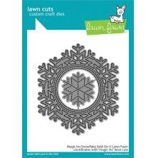 Lawn Fawn Dies - Magic Iris Snowflake Add-On LF2697