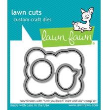 Lawn Fawn Dies - How You Bean? Mint Add-On LF2683