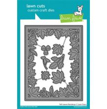 Lawn Fawn Dies - Fall Leaves Backdrop LF2703