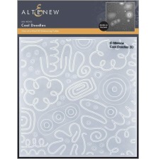 Altenew Embossing Folder - Cool Doodles 3D