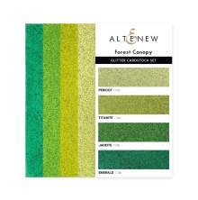 Altenew Glitter Cardstock Set - Forest Canopy