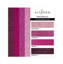 Altenew Glitter Cardstock Set - Pink Brilliance